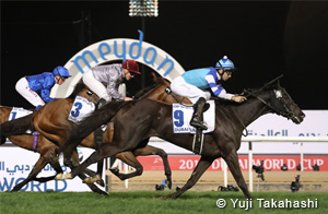 Vivlos captures Dubai Turf for Japan