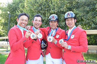 2024 Paris Olympic, Equestrian, Eventing Team of Japan