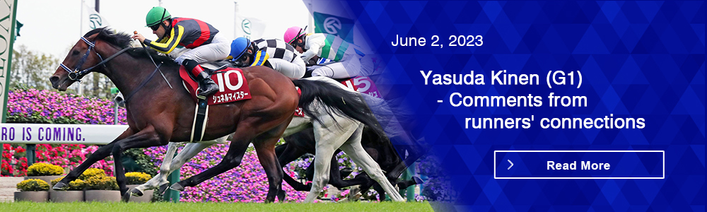 Yasuda Kinen (G1) - Comments from runners' connections