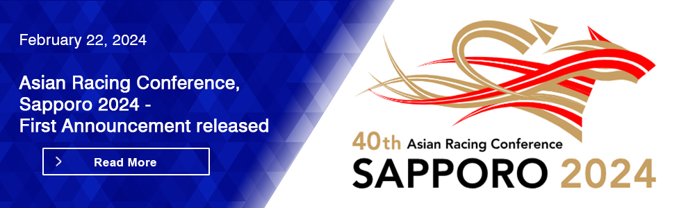 Asian Racing Conference, Sapporo 2024 - First Announcement released