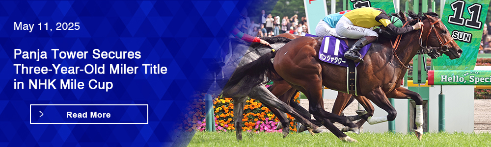 Panja Tower Secures Three-Year-Old Miler Title in NHK Mile Cup