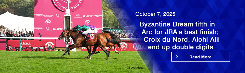 Byzantine Dream fifth in Arc for JRA's best finish; Croix du Nord, Alohi Alii end up double digits