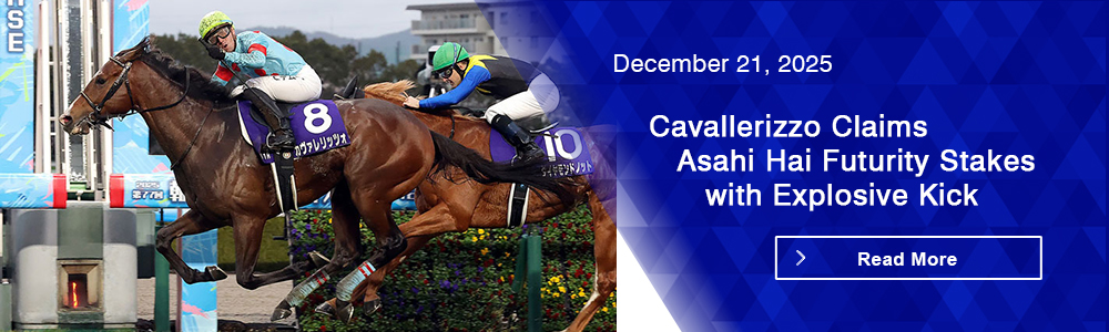 Cavallerizzo Claims Asahi Hai Futurity Stakes with Explosive Kick