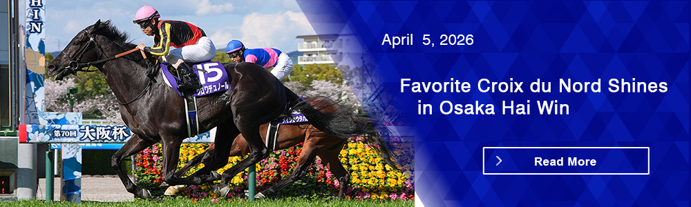 Favorite Croix du Nord Shines in Osaka Hai Win