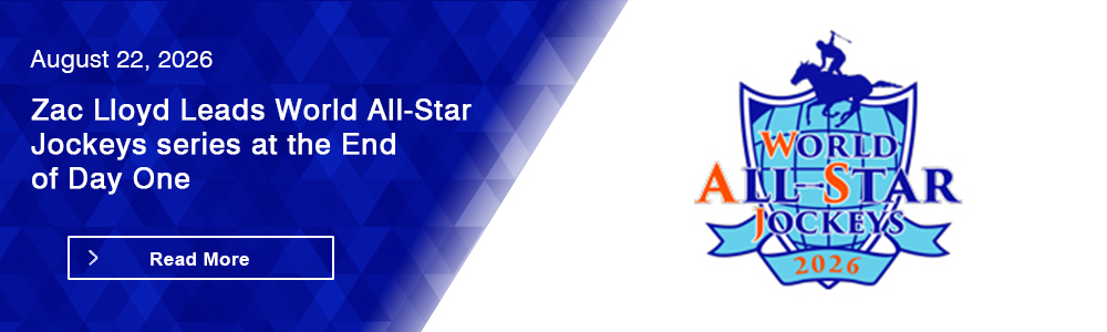 Zac Lloyd Leads World All-Star Jockeys series at the End of Day One