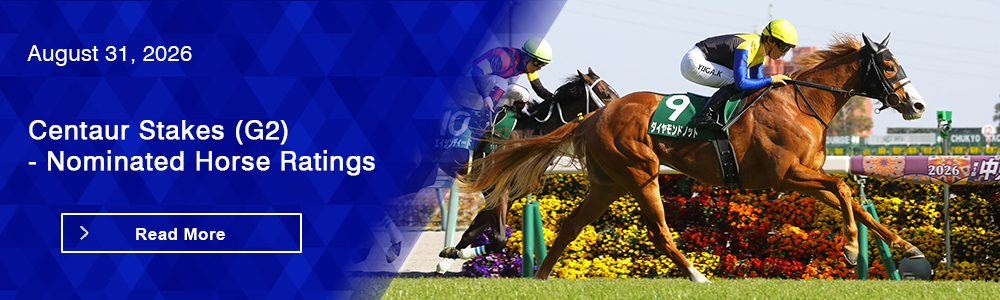 Centaur Stakes (G2) - Nominated Horse Ratings